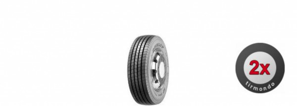 2x 285/70R19.5 DUNLOP SP344 146L/M