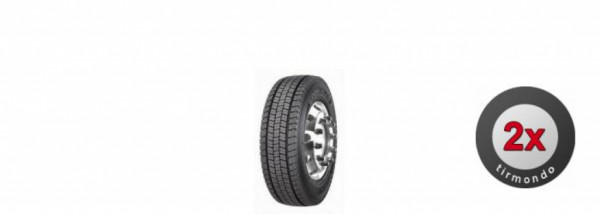 2x 235/75R17.5 GOODYEAR RHDII 132M