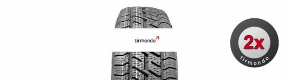 2x 215/75R16 GISLAVED EUROFROSTVAN 113