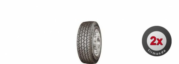 2x 385/65R22.5 (15R22.5) BARUM BU49 160