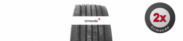 2x 355/50R22.5 HANKOOK AL10+ 156L