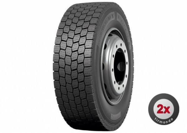 2x 315/80R22.5 MICHELIN X Multiway 3D XDE 156