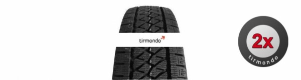 2x 205/75R16 BRIDGESTONE W995 110