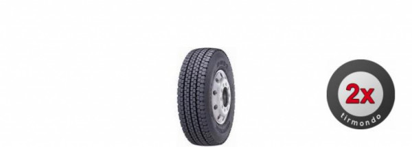 2x 295/80R22.5 HANKOOK DW02 152L