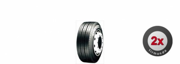 2x 12R22.5 SEMPERIT M434 152