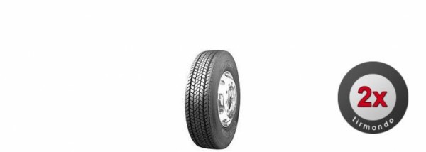 2x 385/55R22.5 BRIDGESTONE M788 160