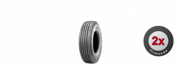 2x 315/80R22.5 PIRELLI FR25 156L