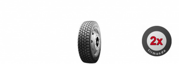 2x 315/80R22.5 KUMHO KRD02 156L