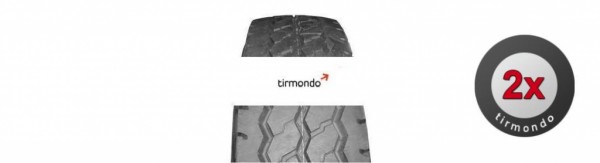 2x 11R22.5 FALKEN GI388