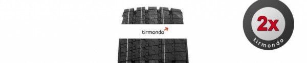 2x 315/80R22.5 LEAO F860 156