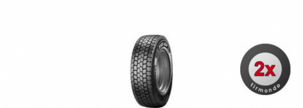 2x 315/80R22.5 PIRELLI TR01 156L