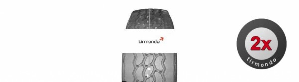 2x 425/65R22.5 FALKEN GI378 165