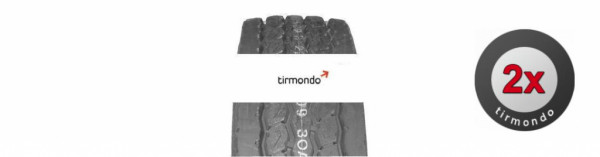 2x 315/80R22.5 HANKOOK AM09 156K