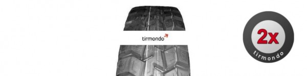 2x 12R22.5 FULLRUN TB709