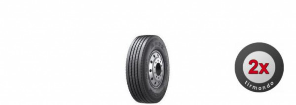 2x 12R22.5 HANKOOK AH22 16P