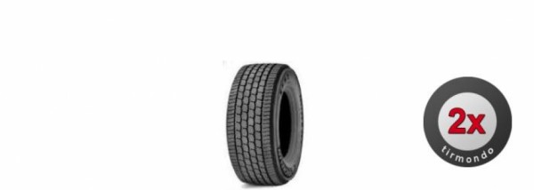 2x 315/70R22.5 MICHELIN XFN2 154