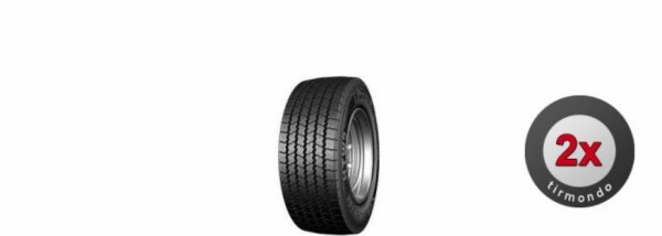 2x 445/45R19.5 CONTINENTAL HTW2 160