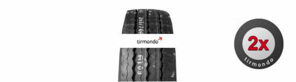 2x 235/75R17.5 KUMHO KRT03 143J