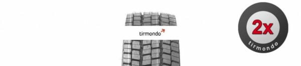 2x 265/70R19.5 UNIROYAL DH100 140
