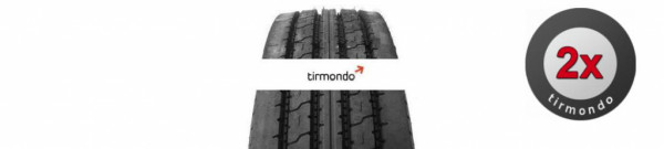 2x 255/70R22.5 KUMHO KRS02 140M