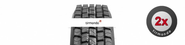 2x 245/70R17.5 WINDPOWER WDR09 136